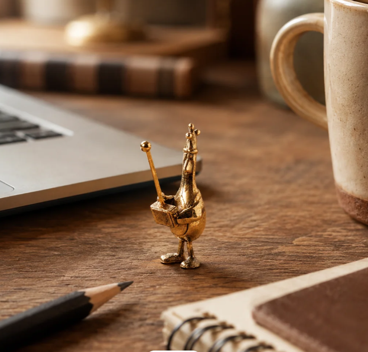 Feathers McGraw Bronze Miniature Figurine