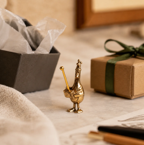 Feathers McGraw Bronze Miniature Figurine