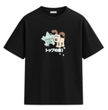 Wallace & Gromit Kawaii Black T-Shirt