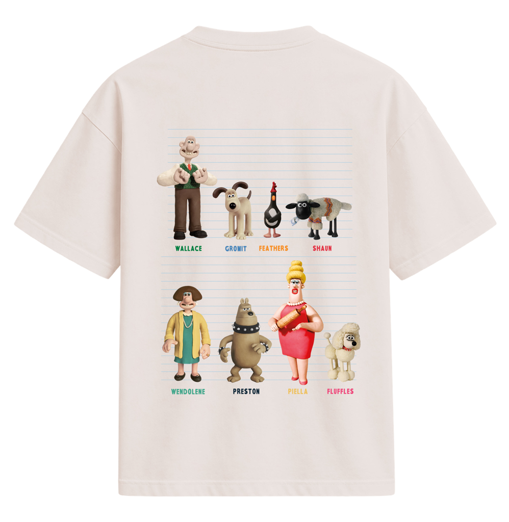 Wallace & Gromit Character T-Shirt