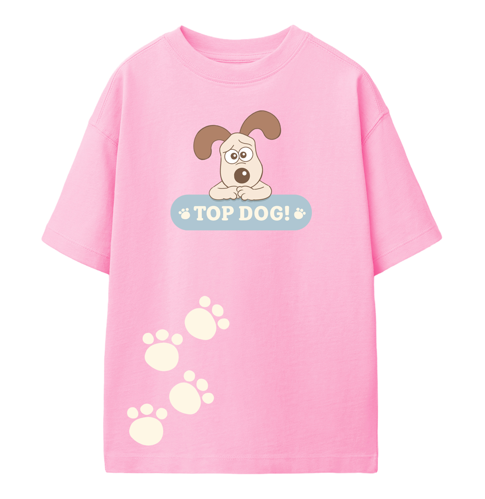 Wallace & Gromit Kawaii Top Dog Kids’ T-Shirt