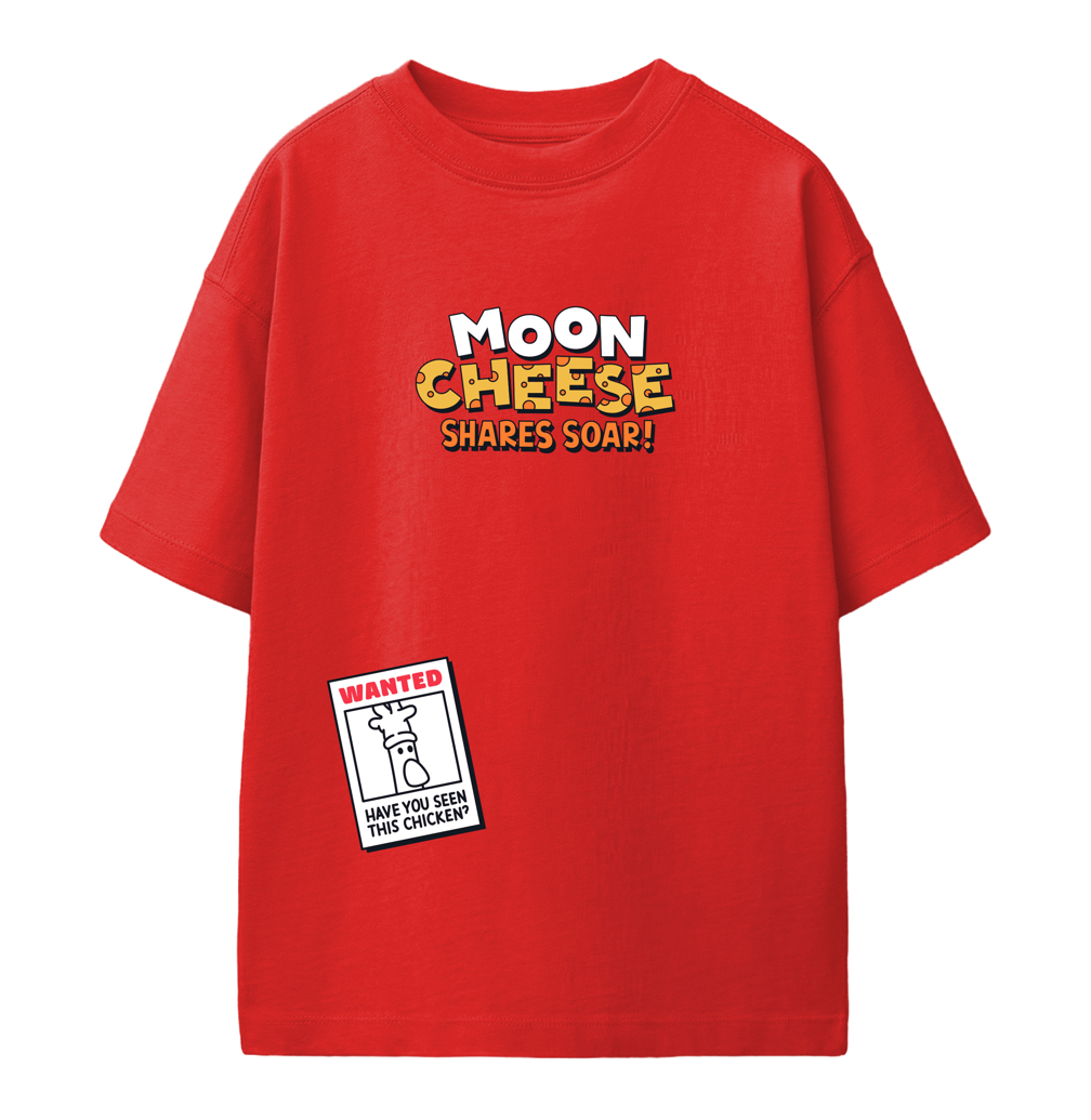Wallace & Gromit Moon Cheese Shares Soar! Kids’ T-Shirt