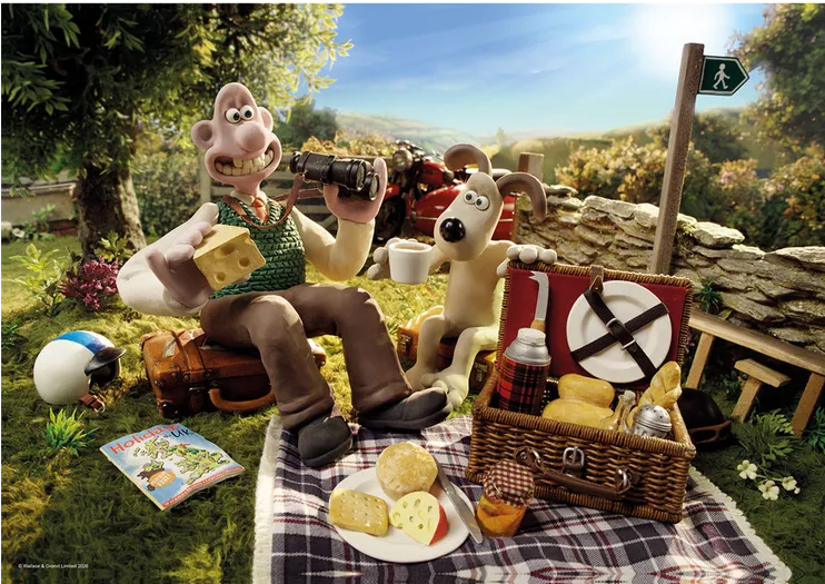 Countryside Picnic - Wallace & Gromit - 1000 pieces