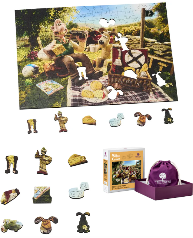 Countryside Picnic - Wallace & Gromit - 1000 pieces