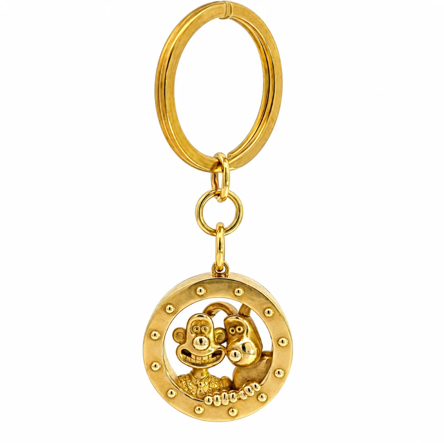 Wallace & Gromit Porthole Keyring