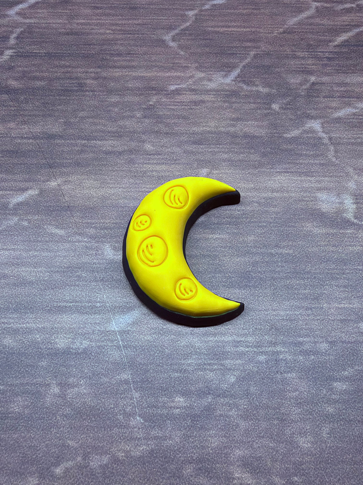 Cheese Moon Pin badge