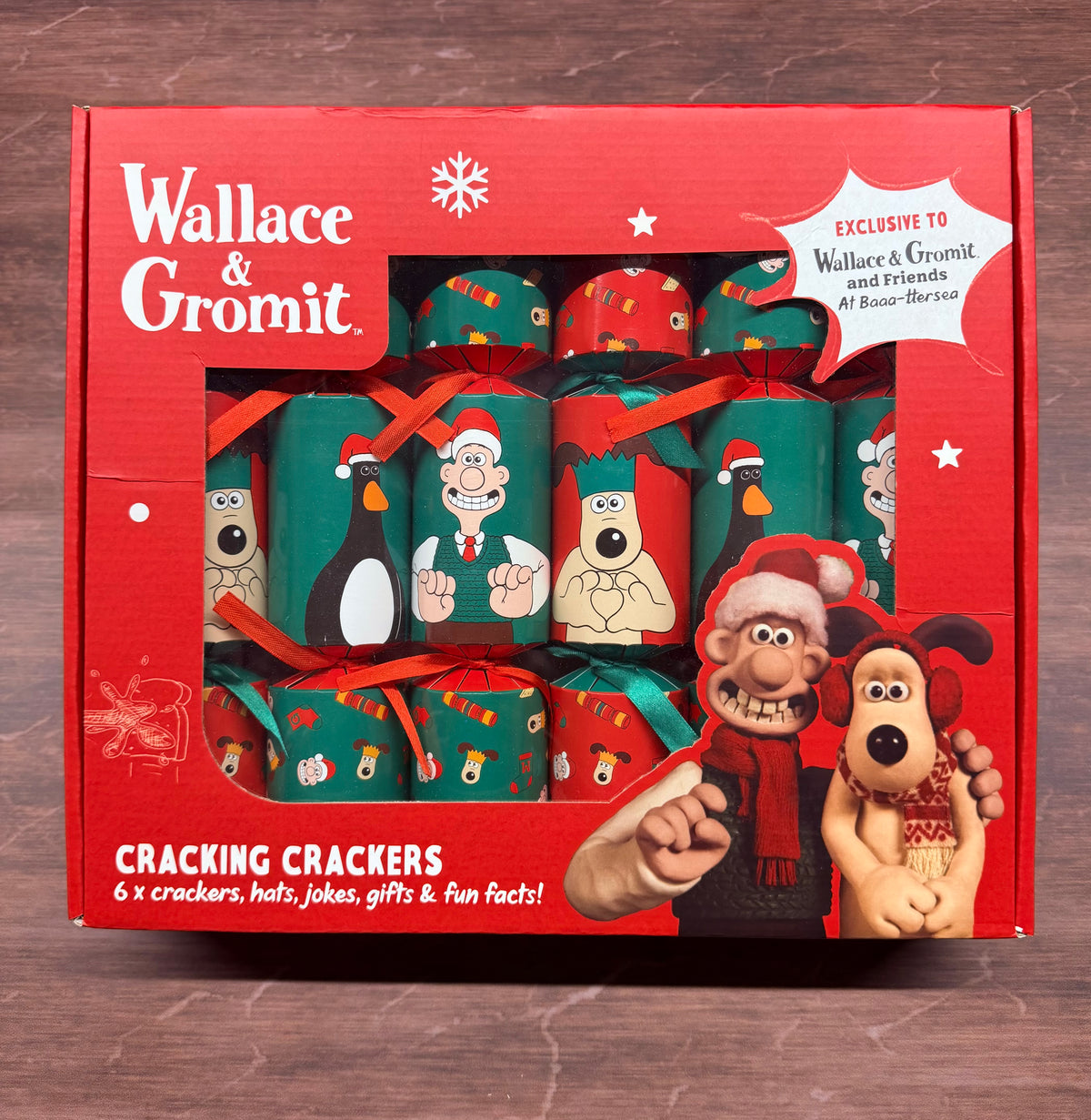 Wallace & Gromit Christmas Crackers
